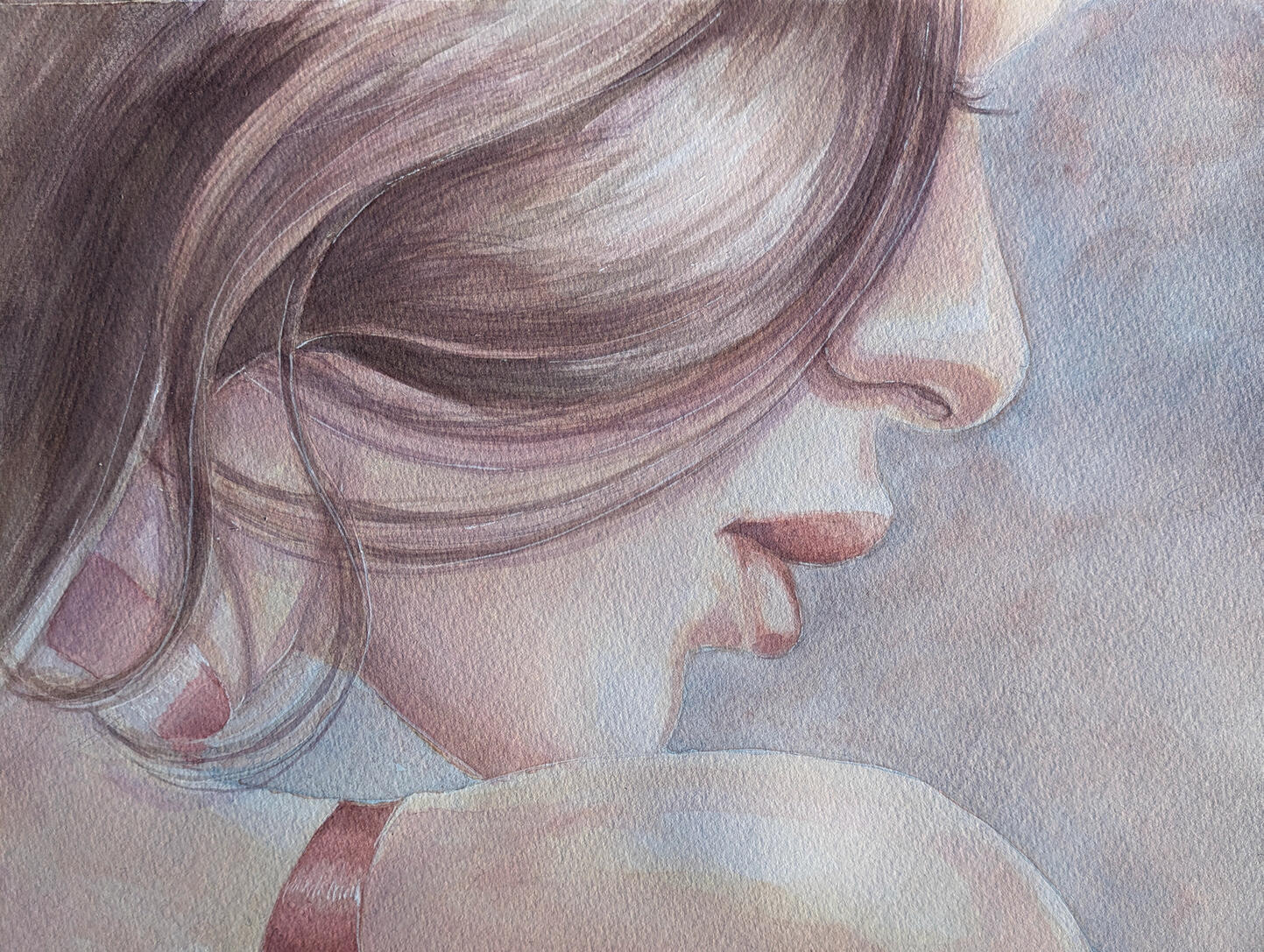 Watercolor on Paper 2024 Corrie Siegenthaler