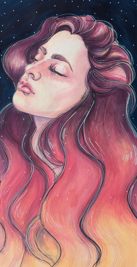 Watercolor on Paper 2024 Corrie Siegenthaler