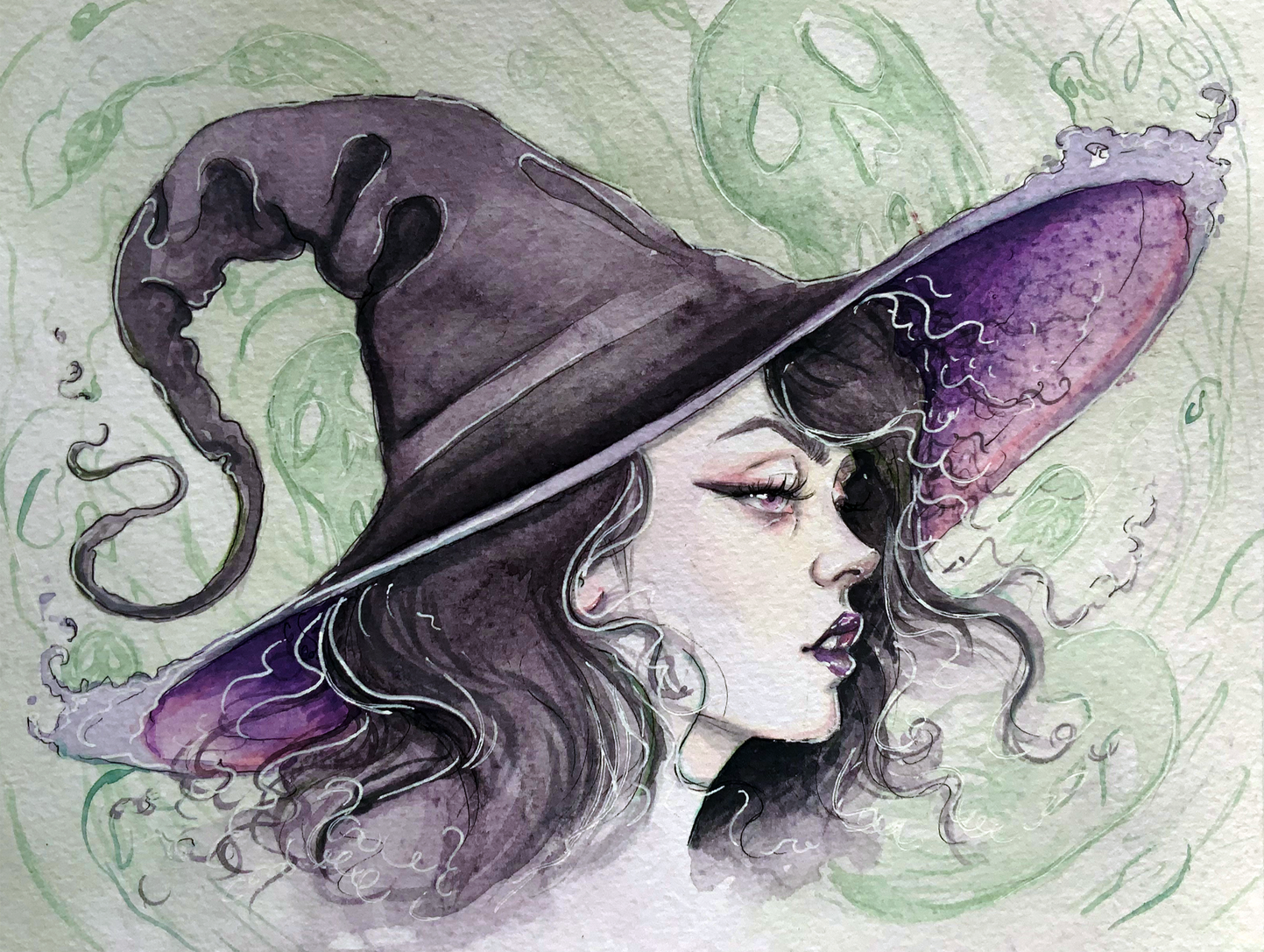 Watercolor on Paper 2021 Corrie Siegenthaler